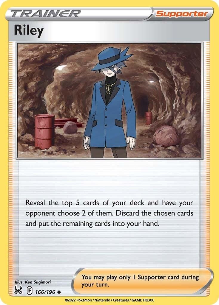 Riley #166 Pokemon Lost Origin