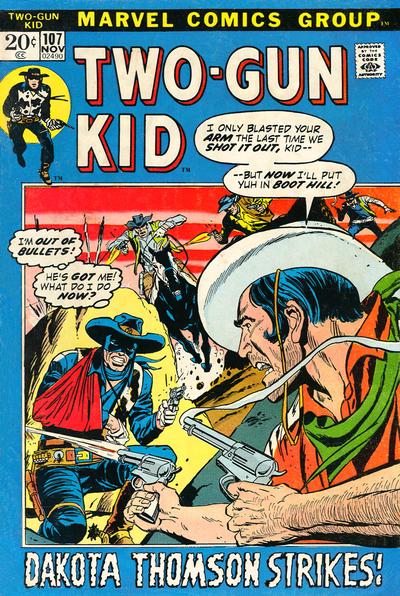 Two Gun Kid #107 (1972) Comic Books Two-Gun Kid