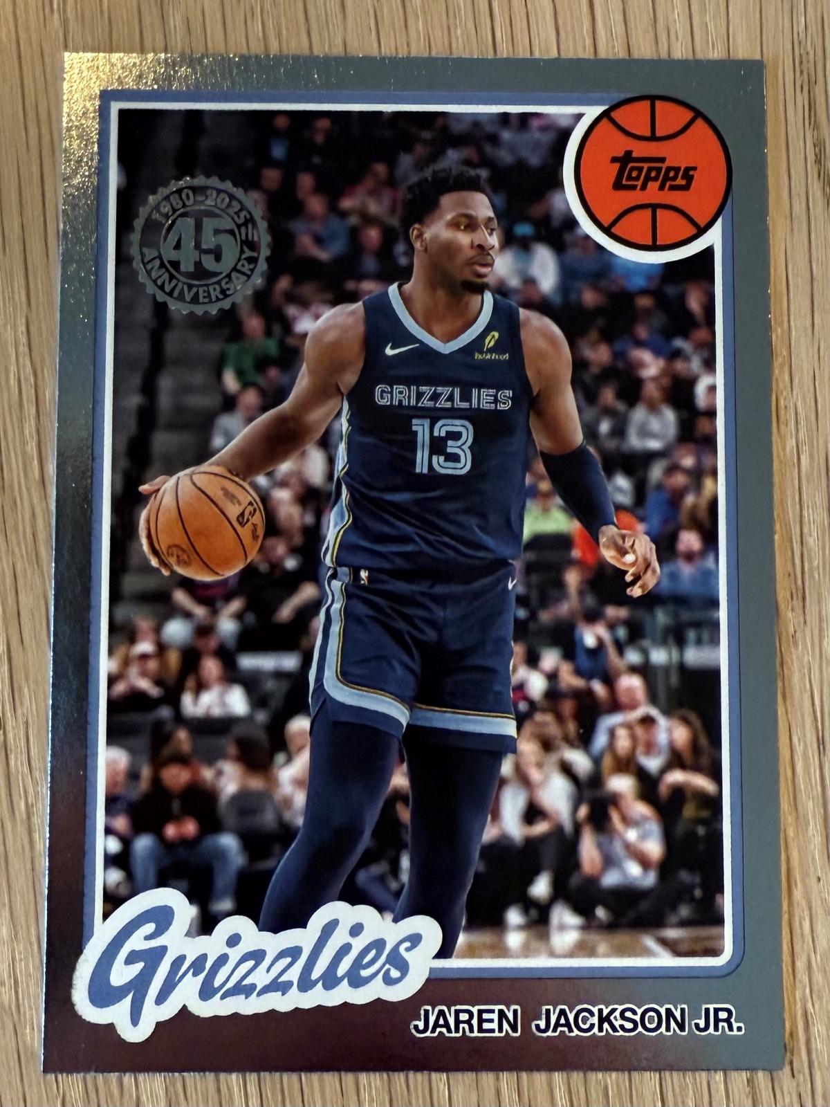 2025 Topps 1980 Jaren Jackson Jr. #80BK-41 card