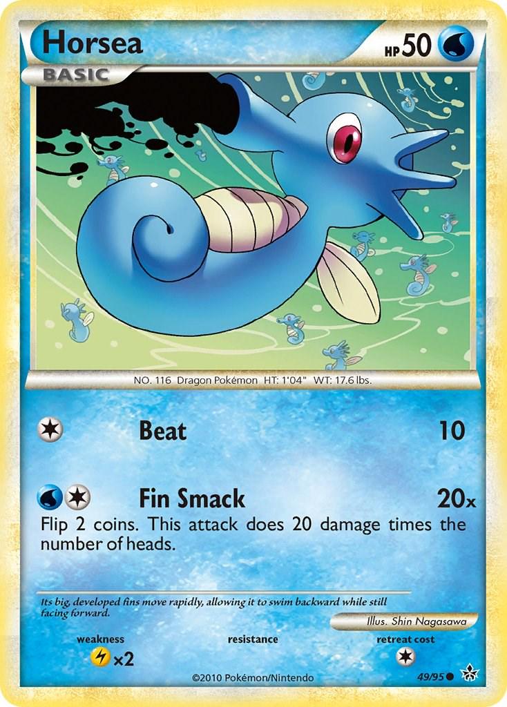 Horsea #49 Pokemon Unleashed