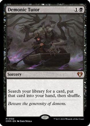 Demonic Tutor #509 Magic Commander Masters