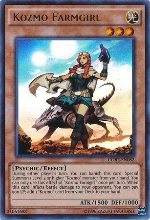 Kozmo Farmgirl CORE-EN082 YuGiOh Clash of Rebellions