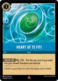 Heart of Te Fiti #164 Lorcana Into the Inklands