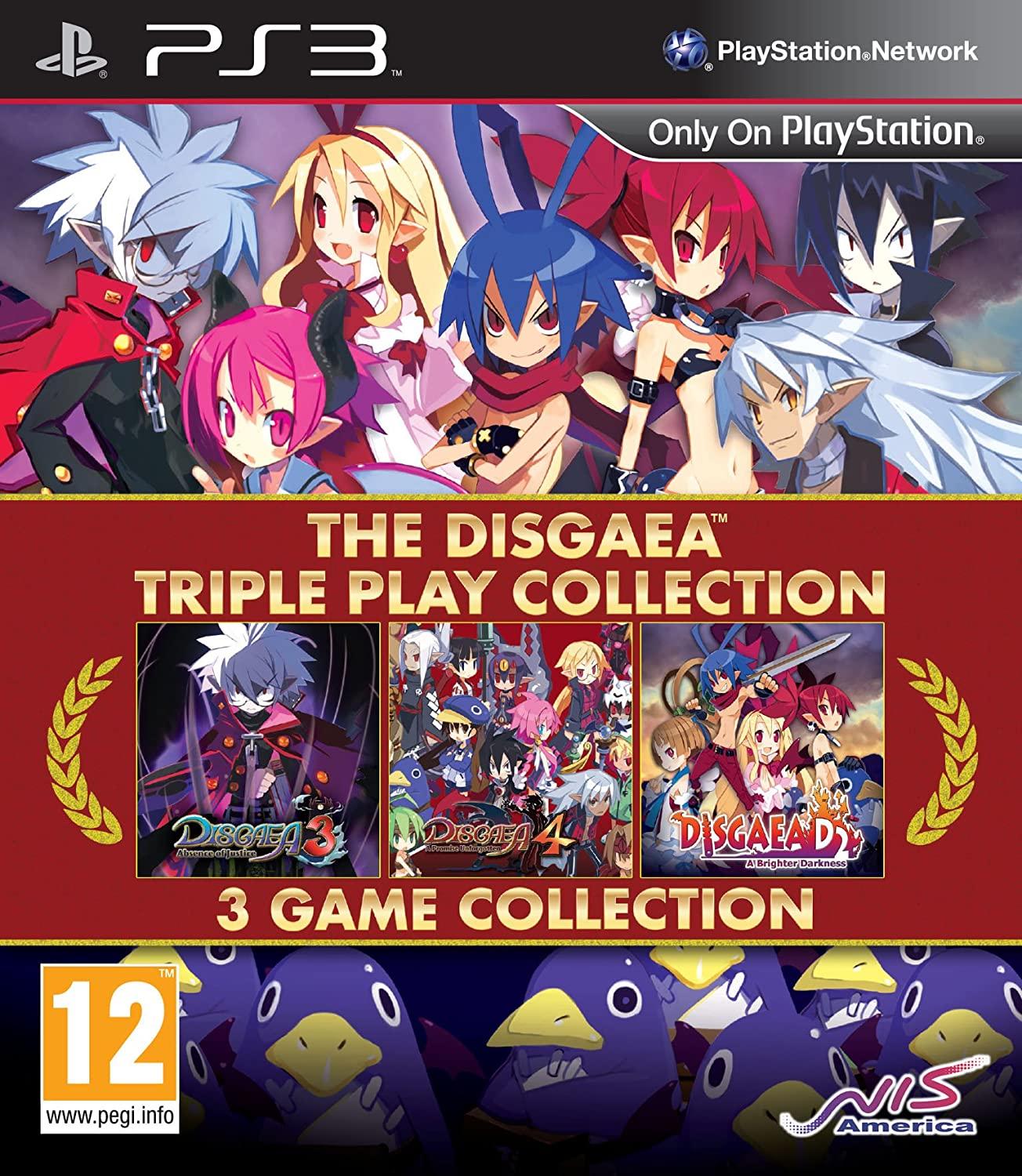 Disgaea Triple Play Collection PAL Playstation 3