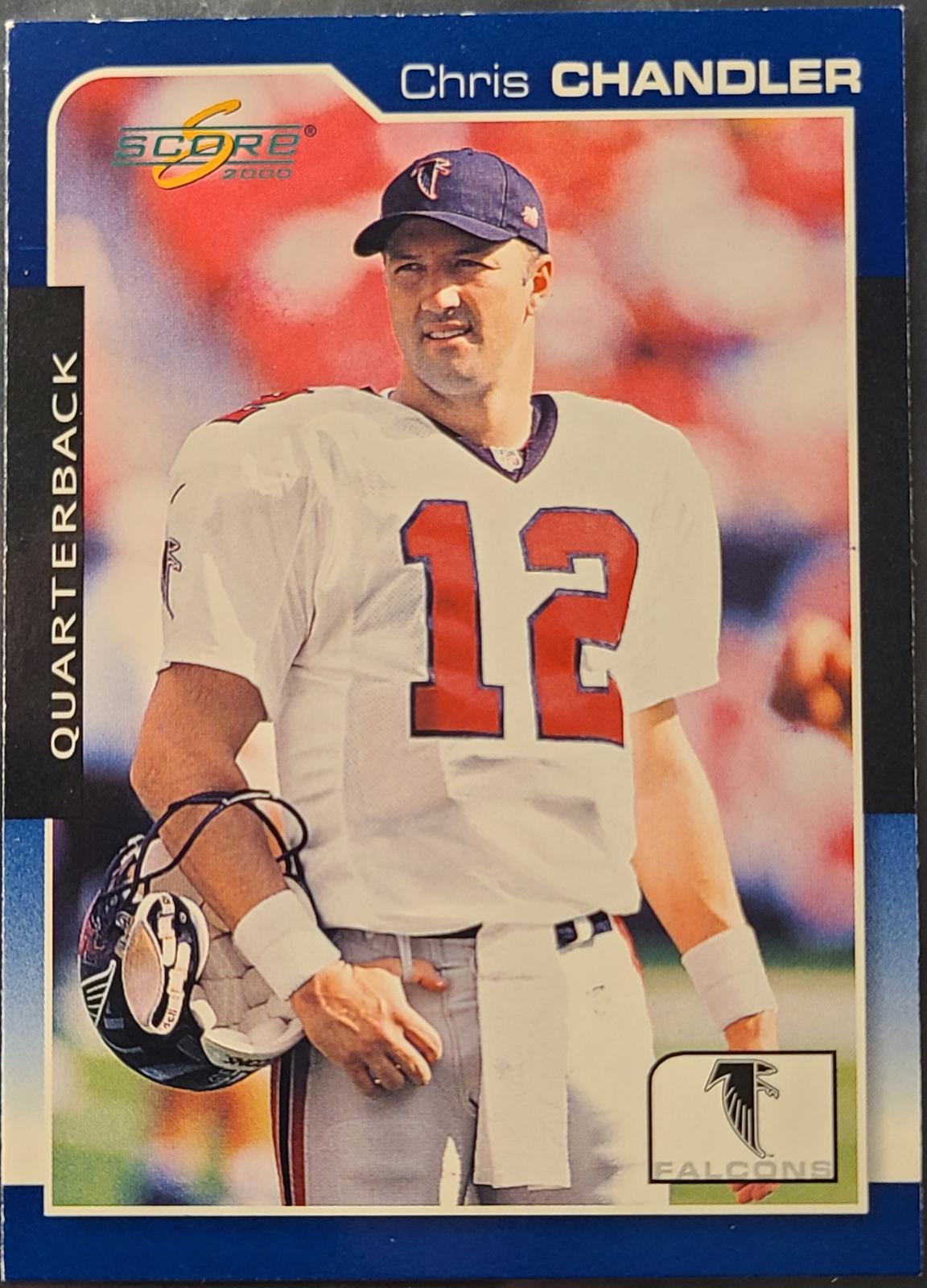 Chris Chandler #7 Football Cards 2000 Panini Score