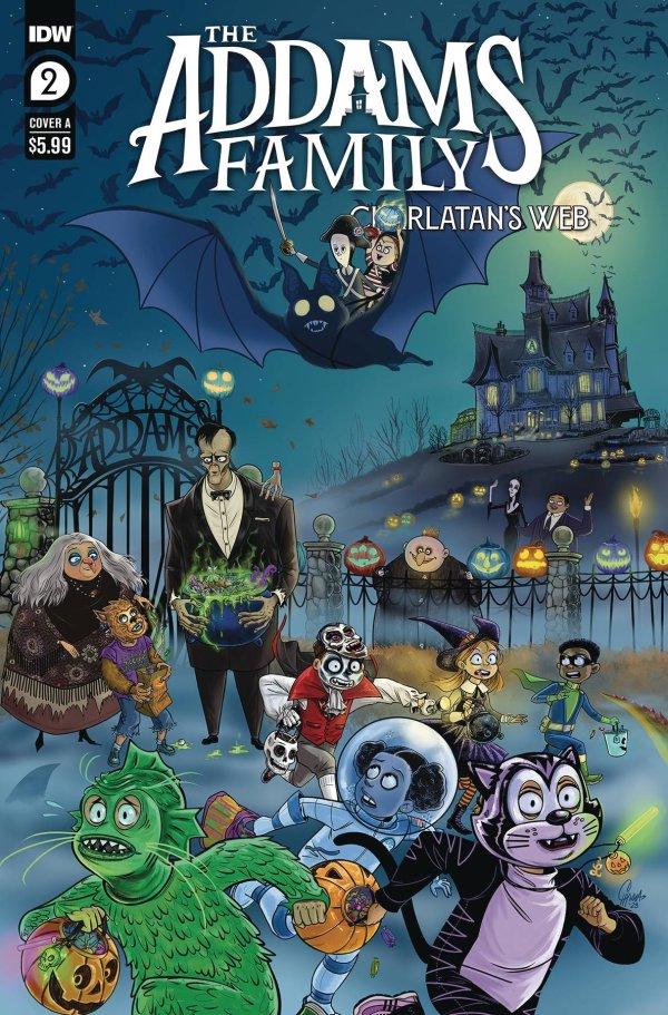 Addams Family: Charlatan's Web #2 (2024) Comic Books Addams Family: Charlatan's Web