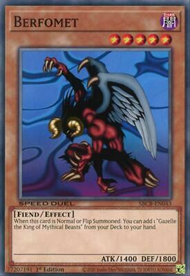 Berfomet SBCB-EN043 YuGiOh Speed Duel: Battle City Box