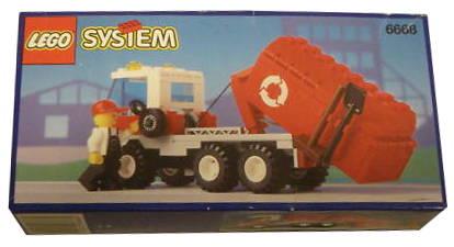 Recycle Truck #6668 LEGO Town