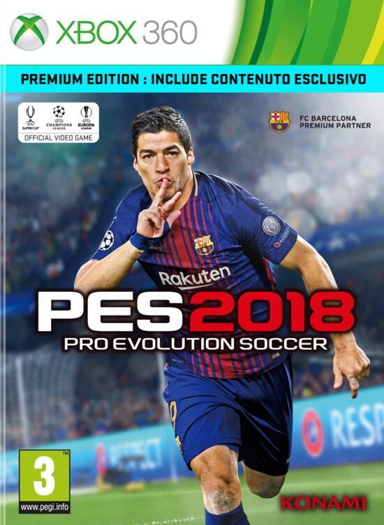 Pro Evolution Soccer 2018 PAL Xbox 360