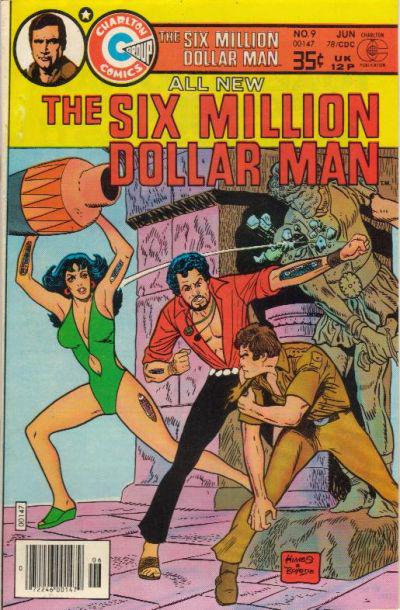 Six Million Dollar Man #9 (1978) Comic Books Six Million Dollar Man