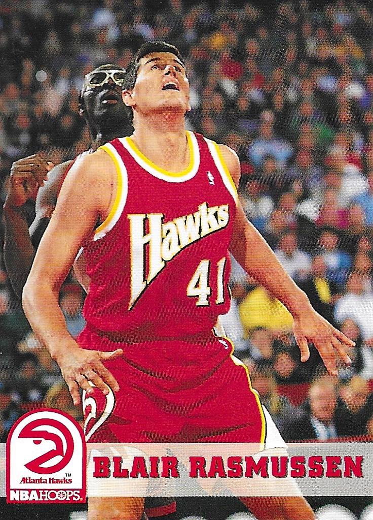 Blair Rasmussen #6 Basketball Cards 1993 Hoops