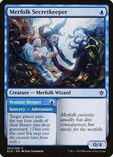 Merfolk Secretkeeper & Venture Deeper