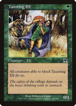 Taunting Elf Magic Onslaught