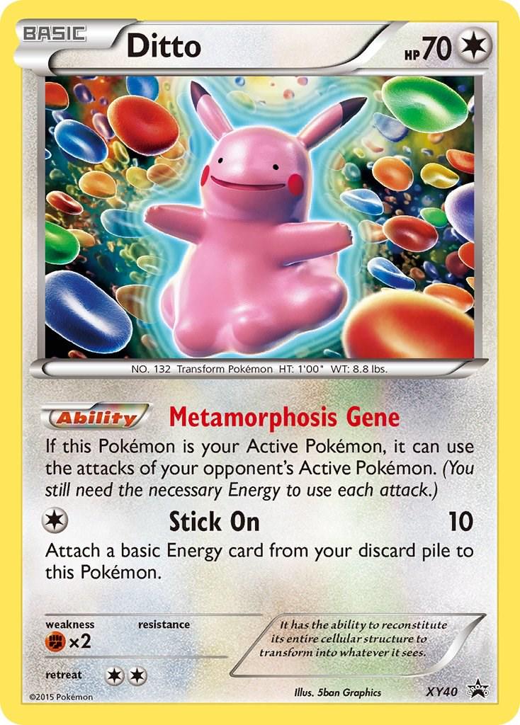 Ditto #XY40 Pokemon Promo