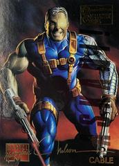 Cable [Emotion Signature] #14 Marvel 1995 Masterpieces Prices