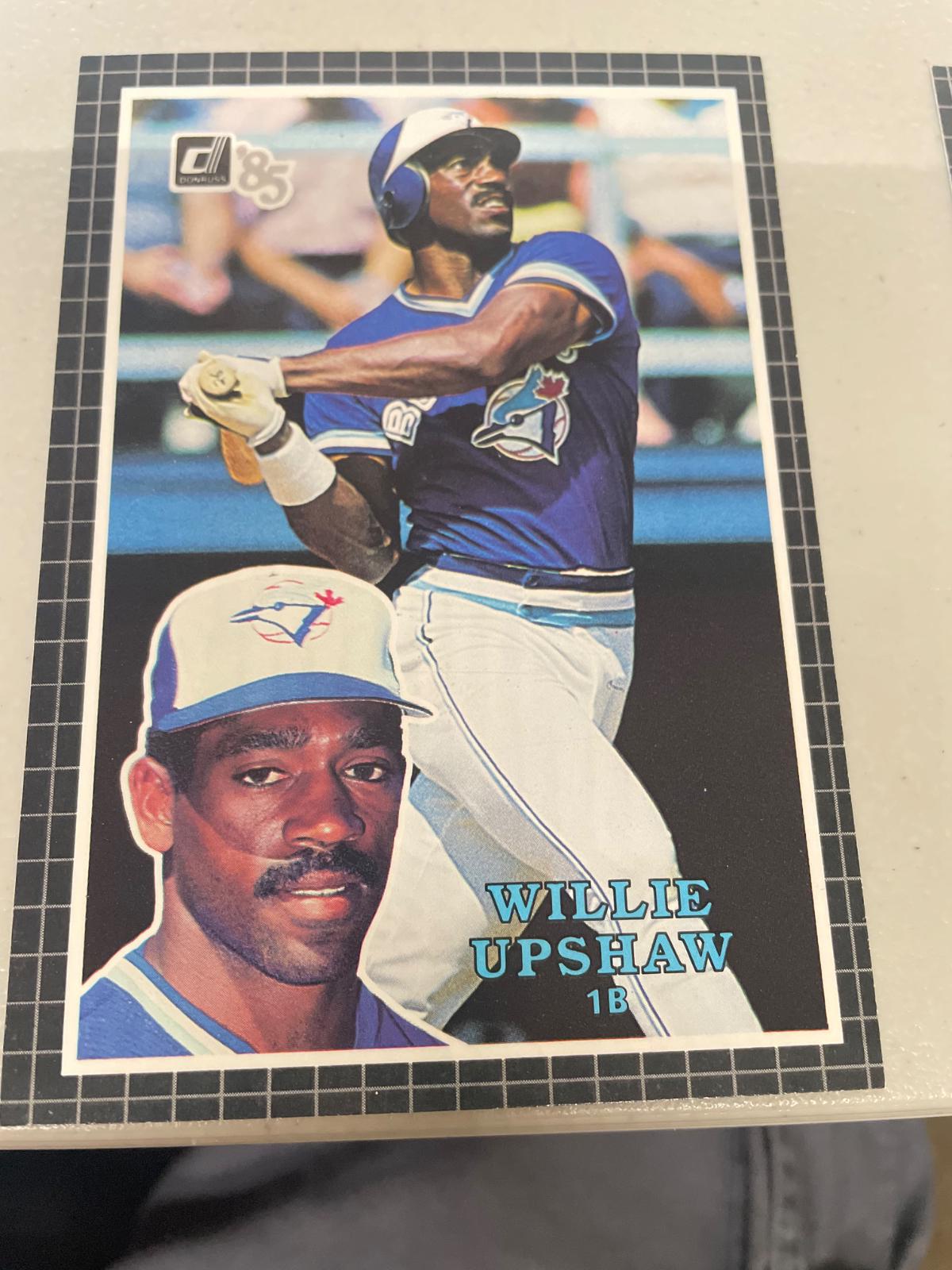 Willie Upshaw #52 1985 Donruss Action All Stars Baseball