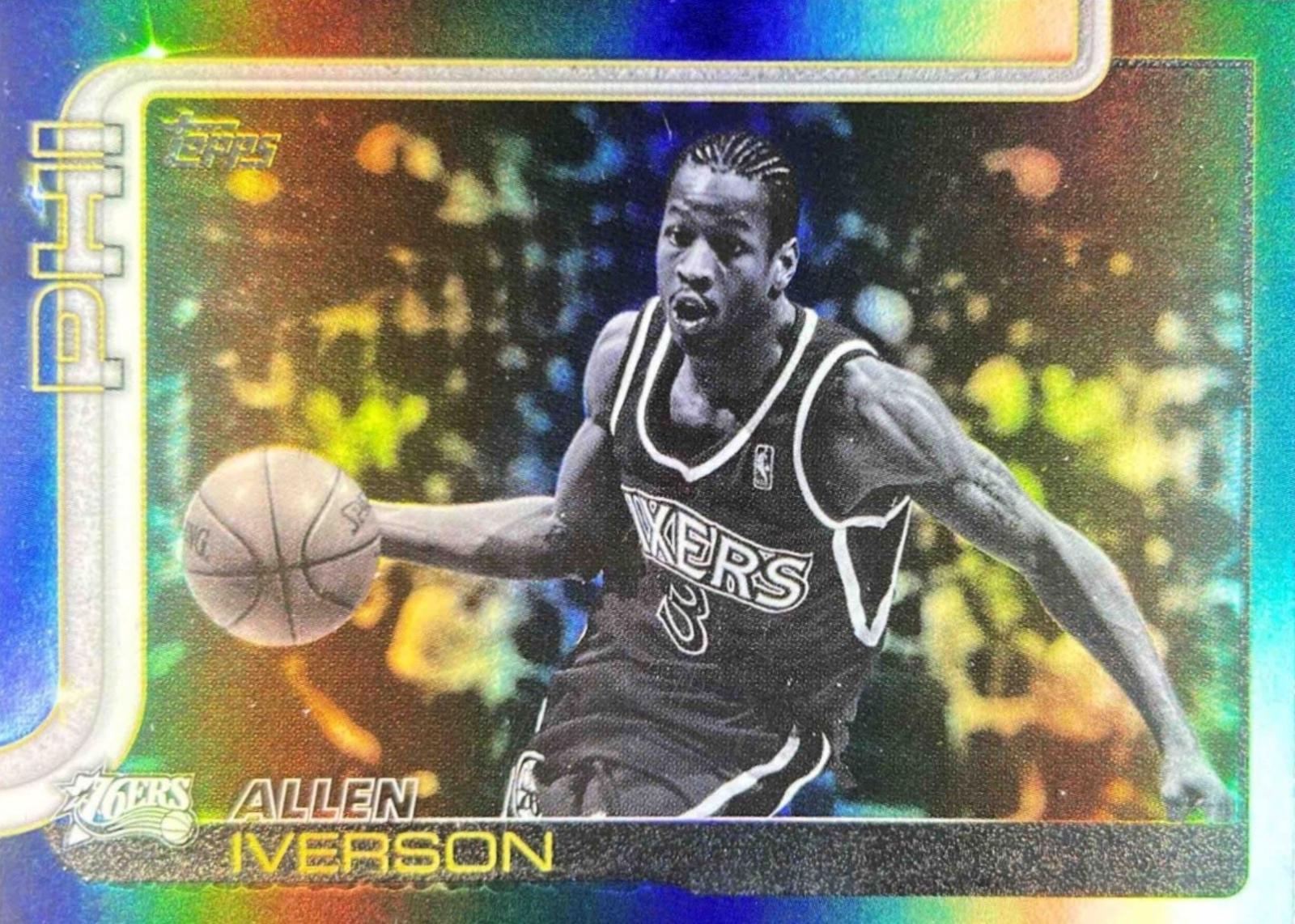 あいばーそん　3枚セット Allen Iverson [Blackout] #253 Prices | 2025 Topps | Basketball Cards