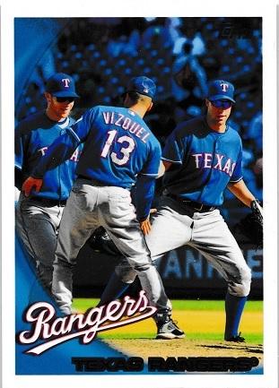 Texas Rangers #5 Baseball Cards 2010 Topps