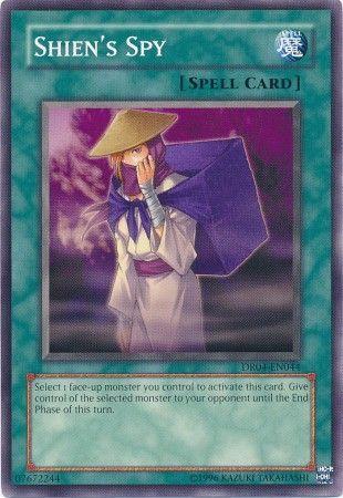 Shien's Spy DR04-EN044 YuGiOh Dark Revelation Volume 4