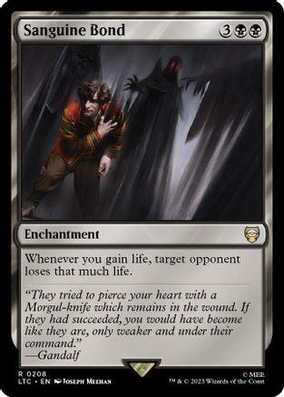 Sanguine Bond #208 Magic Lord of the Rings Commander