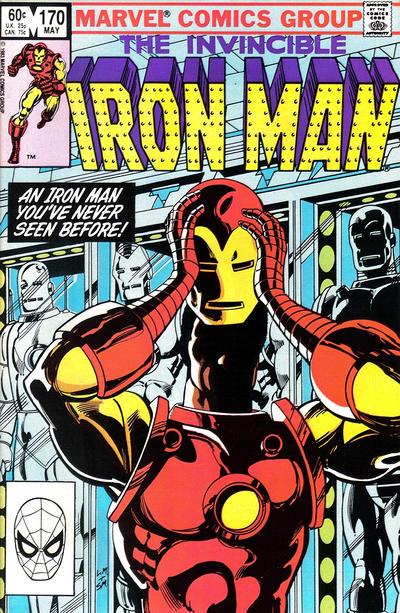Iron Man #170 (1983) Comic Books Iron Man