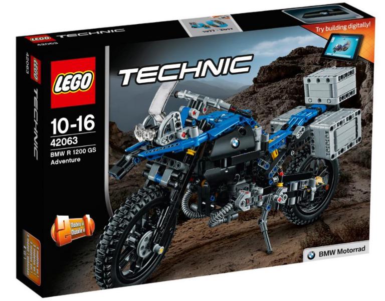 BMW R 1200 GS Adventure #42063 LEGO Technic