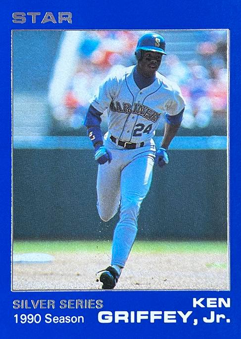 Ken Griffey Jr. #95 Baseball Cards 1990 Star Silver Edition