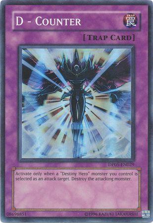 D - Counter DP05-EN029 YuGiOh Duelist Pack: Aster Phoenix
