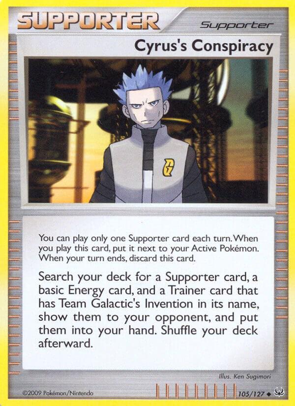 Cyrus's Conspiracy #105 Pokemon Platinum
