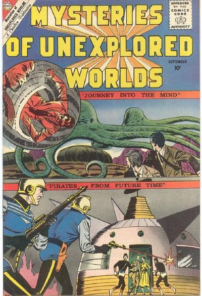 Mysteries of Unexplored Worlds #20 (1960) Comic Books Mysteries of Unexplored Worlds