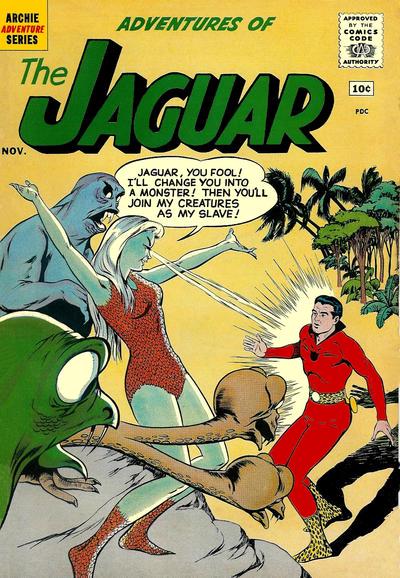 Adventures of the Jaguar #3 (1961) Comic Books Adventures of the Jaguar