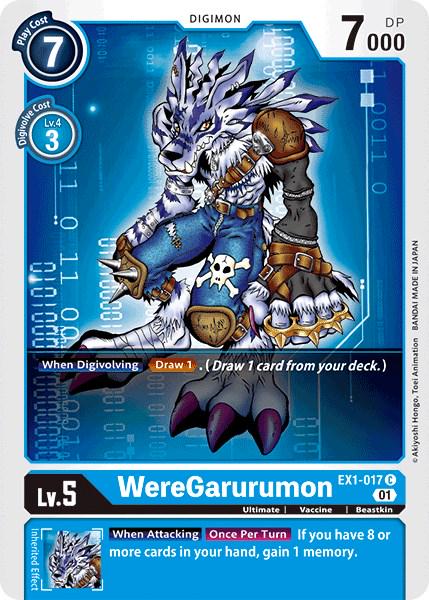 WereGarurumon front