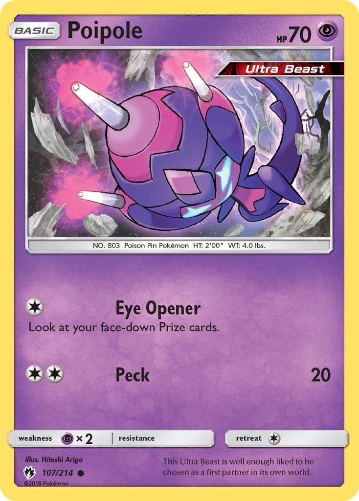 Poipole #107 Pokemon Lost Thunder