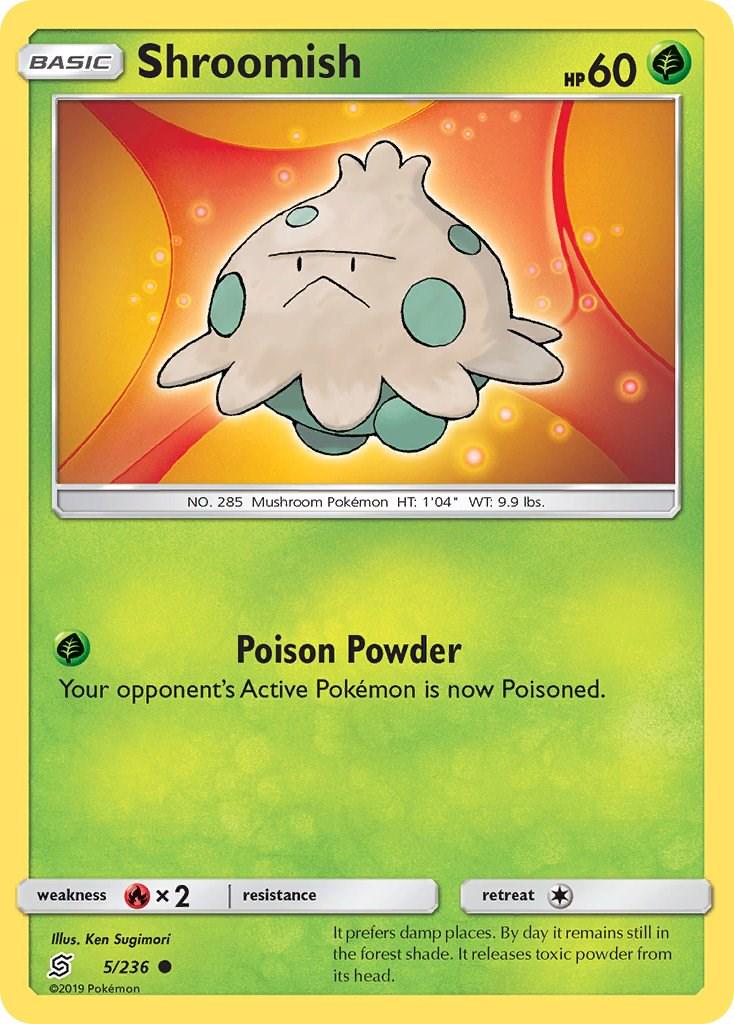 Shroomish #5 Pokemon Unified Minds