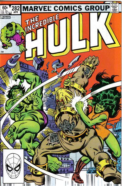 The Incredible Hulk #282 (1983) Comic Books Incredible Hulk
