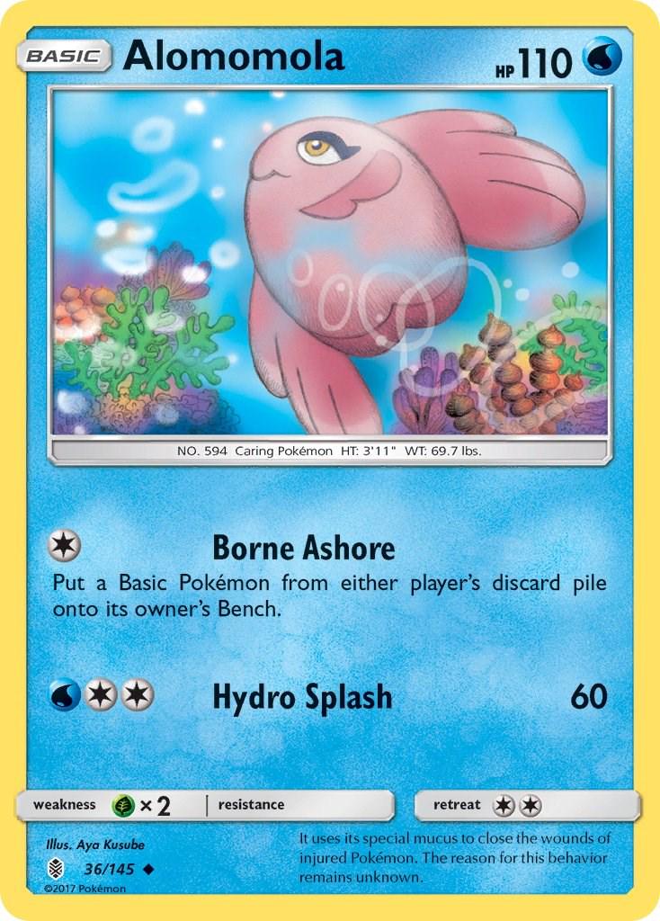 Alomomola #36 Pokemon Guardians Rising
