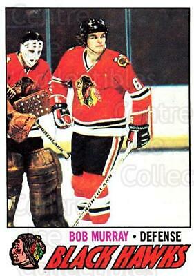 Bob Murray #12 Hockey Cards 1977 O-Pee-Chee