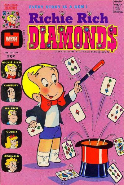 Richie Rich Diamonds #10 (1974) Comic Books Richie Rich Diamonds