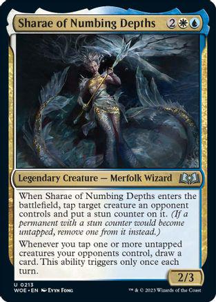 Sharae of Numbing Depths #213 Magic Wilds of Eldraine