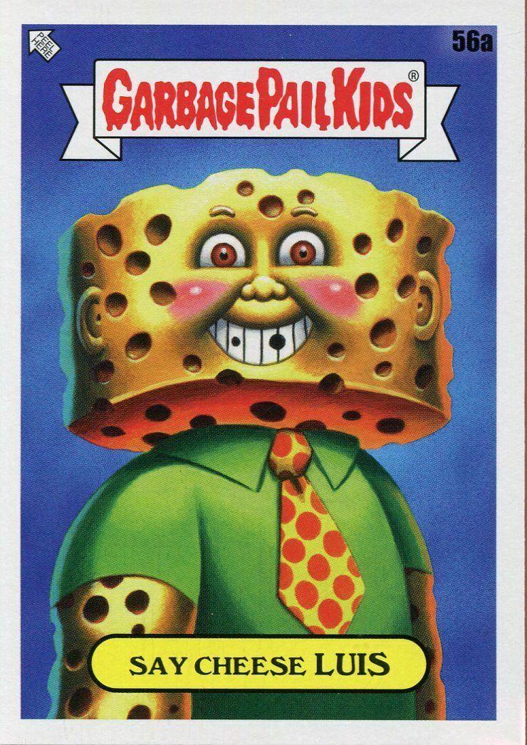 Say Cheese LUIS #56a Garbage Pail Kids Late To School
