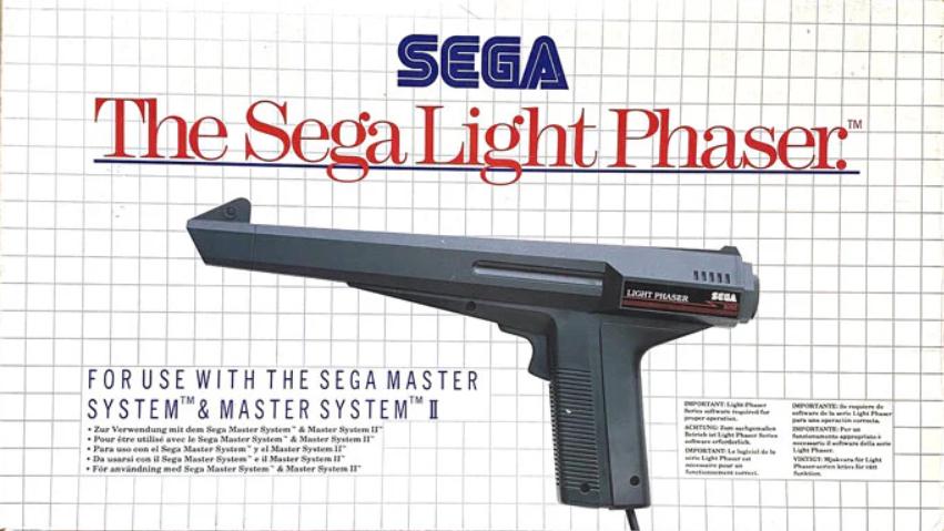 Light Phaser Gun PAL Sega Master System
