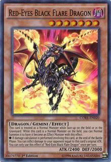 Red-Eyes Black Flare Dragon CORE-EN020