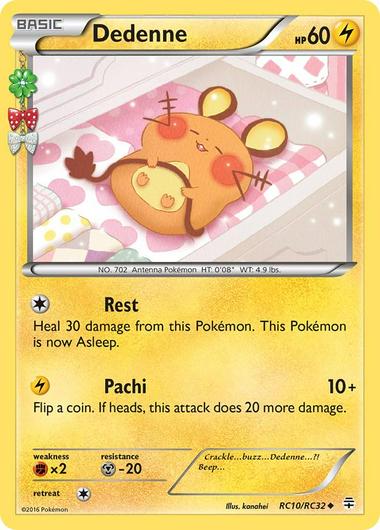 Dedenne #RC10 Cover Art