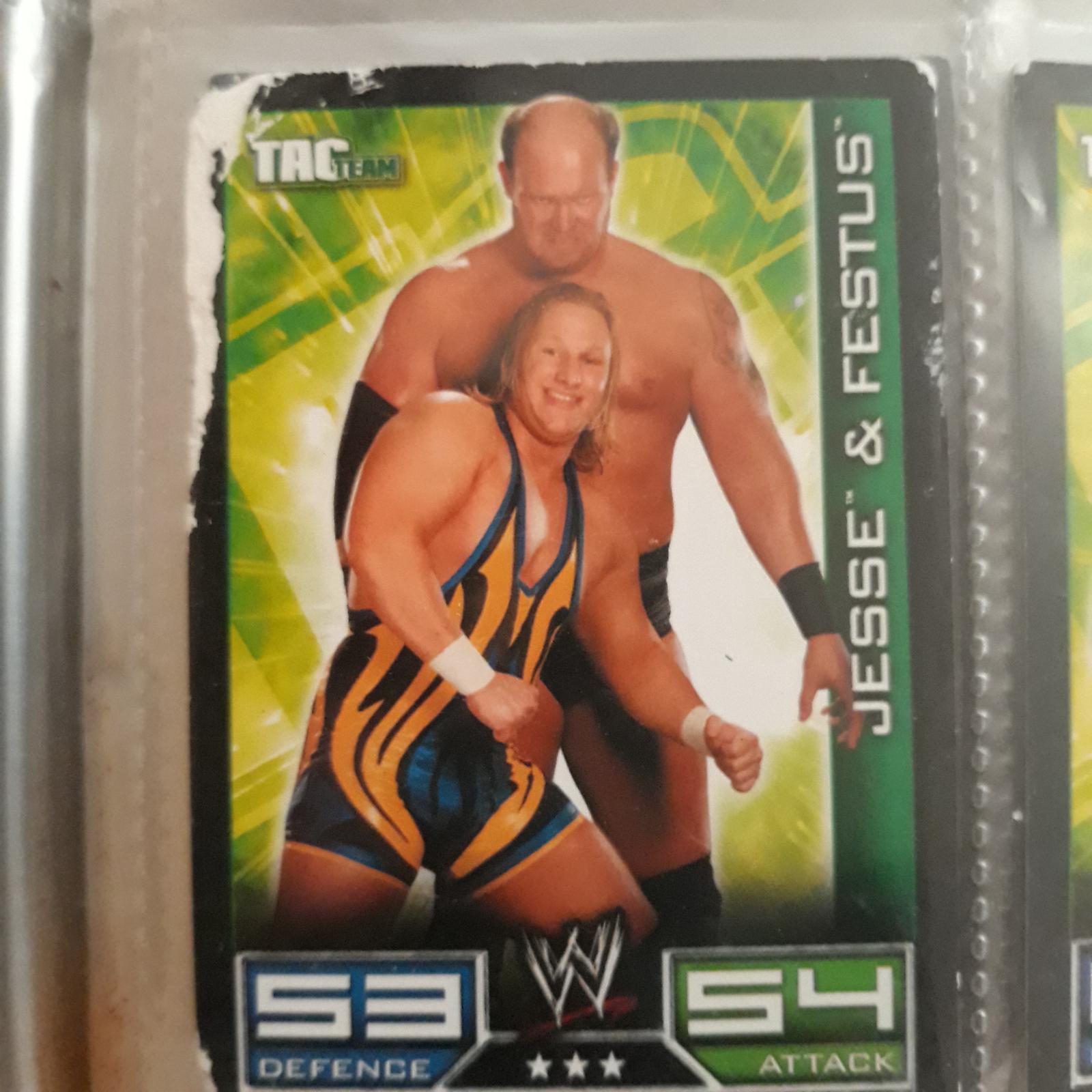 Jesse, Festus Wrestling Cards 2008 Topps WWE Slam Attax