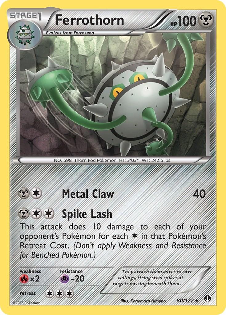Ferrothorn #80 Pokemon BREAKpoint