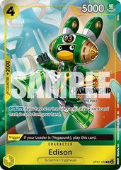 Edison [Championship 25-26] OP07-100 Prices | One Piece Promo