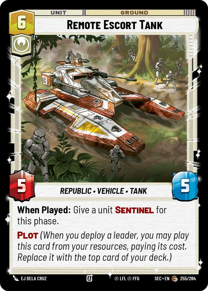 Remote Escort Tank #255