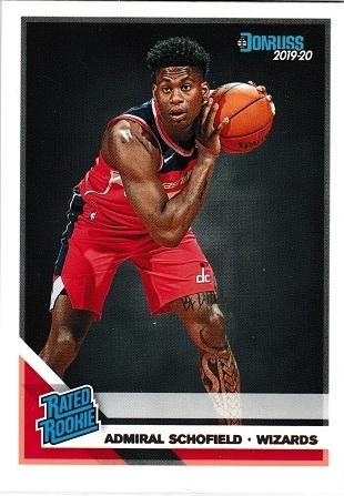 Admiral Schofield #239 Basketball Cards 2019 Panini Donruss