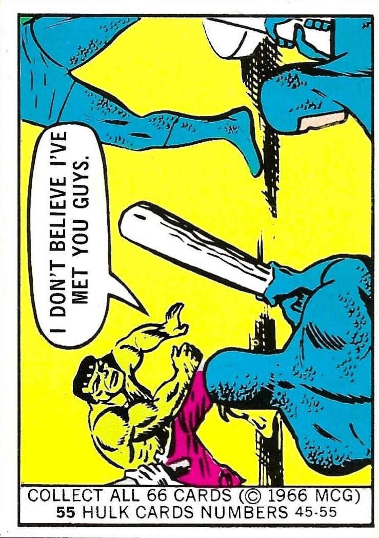 Hulk #55 Marvel 1966 Super Heroes