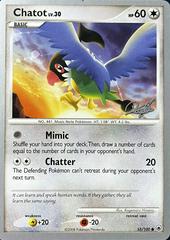 Chatot [Paul Atanassov] #55 from Pokemon World Championships 2008 set